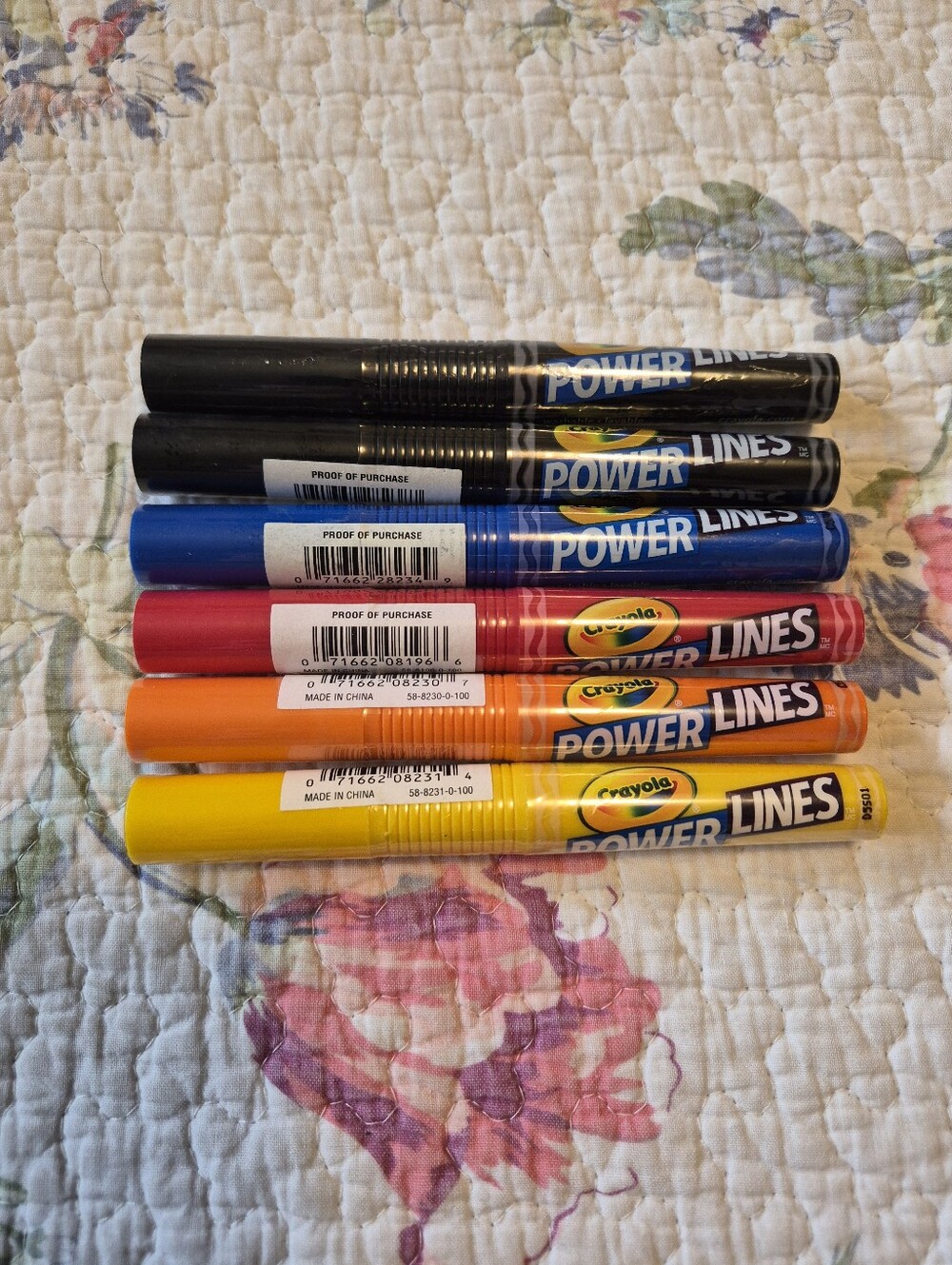 Crayola Power Lines Scented and Washable Markers, Discontinued